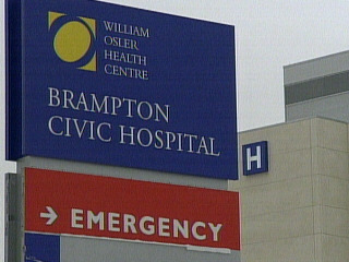 Brampton Civic Hospital treating patient from Africa with flulike