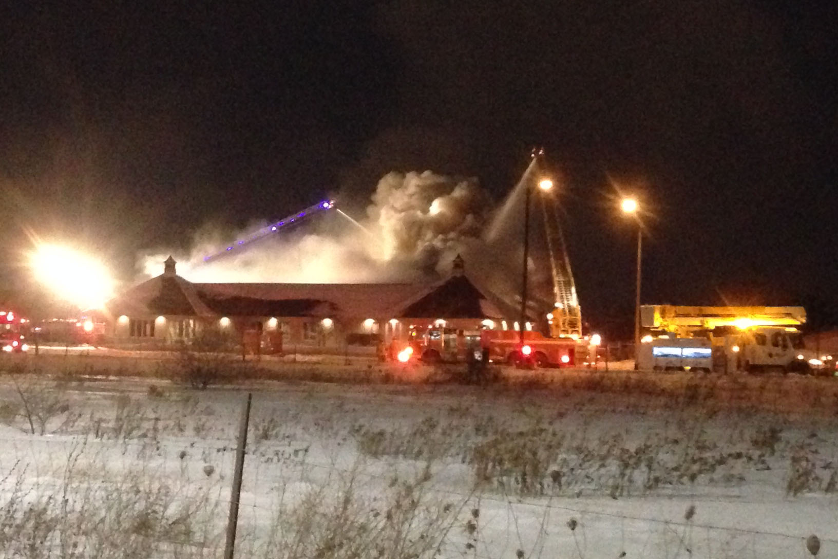 golf course fire CityNews